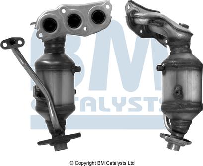 BM Catalysts BM91873H - Catalytic Converter xparts.lv