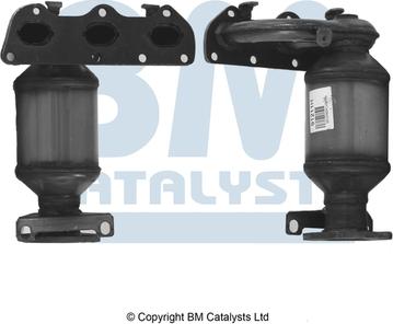 BM Catalysts BM91211H - Catalytic Converter xparts.lv