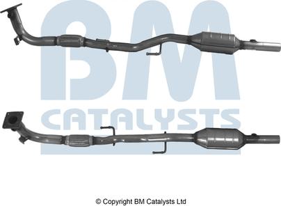 BM Catalysts BM92078H - Catalytic Converter xparts.lv