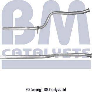 BM Catalysts BM50030 - Труба выхлопного газа xparts.lv