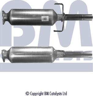 BM Catalysts BM11053 - Сажевый / частичный фильтр, система выхлопа ОГ xparts.lv