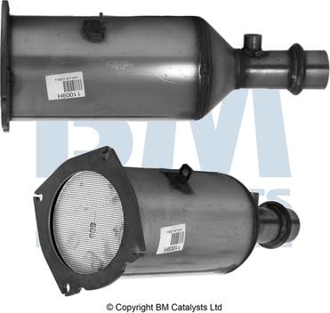 BM Catalysts BM11009 - Сажевый / частичный фильтр, система выхлопа ОГ xparts.lv