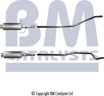 BM Catalysts BM11019 - Сажевый / частичный фильтр, система выхлопа ОГ xparts.lv