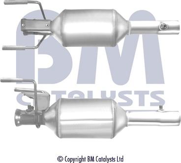 BM Catalysts BM11016 - Nosēdumu / Daļiņu filtrs, Izplūdes gāzu sistēma xparts.lv