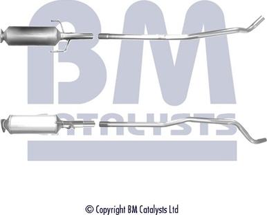 BM Catalysts BM11020 - Nosēdumu / Daļiņu filtrs, Izplūdes gāzu sistēma xparts.lv
