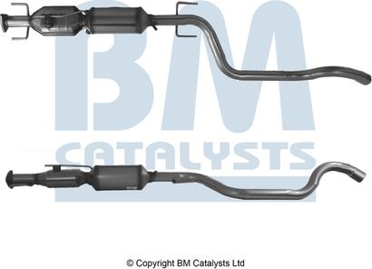 BM Catalysts BM11028H - Сажевый / частичный фильтр, система выхлопа ОГ xparts.lv