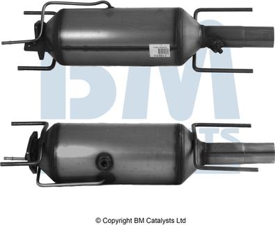 BM Catalysts BM11027H - Сажевый / частичный фильтр, система выхлопа ОГ xparts.lv