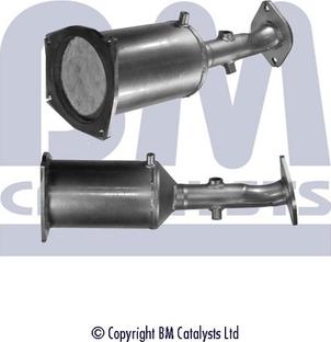 BM Catalysts BM11078 - Сажевый / частичный фильтр, система выхлопа ОГ xparts.lv