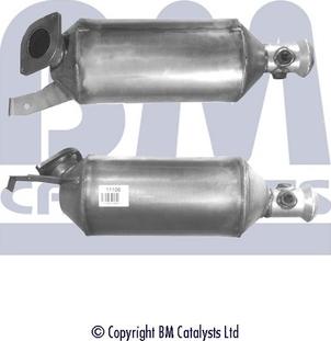 BM Catalysts BM11106P - Nosēdumu / Daļiņu filtrs, Izplūdes gāzu sistēma xparts.lv