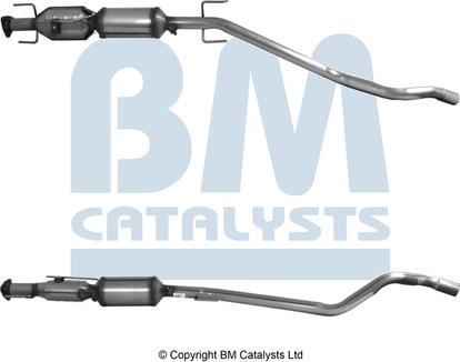 BM Catalysts BM11122H - Nosēdumu / Daļiņu filtrs, Izplūdes gāzu sistēma xparts.lv