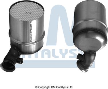 BM Catalysts BM11201H - Сажевый / частичный фильтр, система выхлопа ОГ xparts.lv