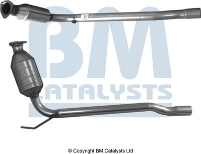 BM Catalysts BM80025H - BM80025H  KATALIZATORS VW TRANSPORTER IV xparts.lv