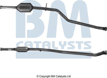 BM Catalysts BM80192H - Katalizatoriaus keitiklis xparts.lv