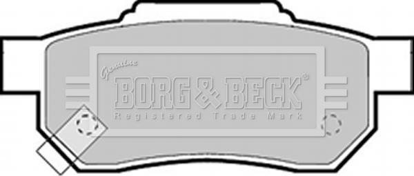 Borg & Beck BBP1453 - Bremžu uzliku kompl., Disku bremzes xparts.lv