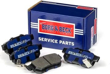 Borg & Beck BBP1657 - Bremžu uzliku kompl., Disku bremzes xparts.lv