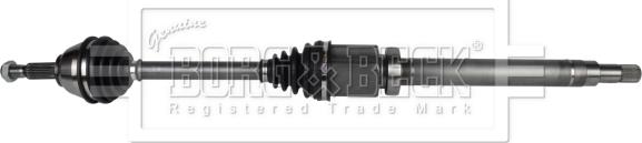 Borg & Beck BDS1019 - Piedziņas vārpsta xparts.lv