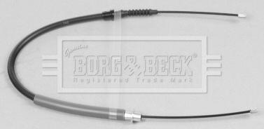 Borg & Beck BKB2425 - Trosas, stovėjimo stabdys xparts.lv