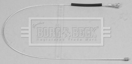 Borg & Beck BKB2321 - Тросик, cтояночный тормоз xparts.lv