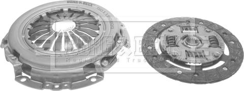 Borg & Beck HK6565 - Комплект сцепления xparts.lv