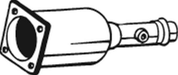 Bosal 095-003 - Nosēdumu / Daļiņu filtrs, Izplūdes gāzu sistēma xparts.lv