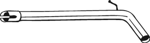 Bosal 801-483 - Izplūdes caurule xparts.lv