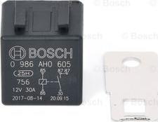 BOSCH 0 986 AH0 605 - Relay, main current xparts.lv