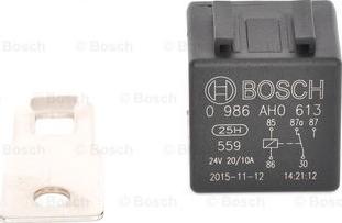 BOSCH 0 986 AH0 613 - Relay, main current xparts.lv