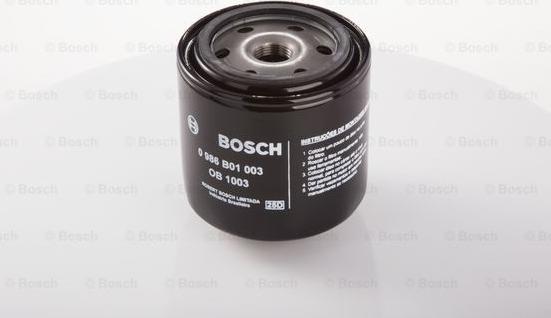 BOSCH 0 986 B01 003 - Oil Filter xparts.lv