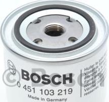 BOSCH 0 451 103 219 - Oil Filter xparts.lv