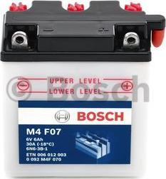 BOSCH 0 092 M4F 070 - Startera akumulatoru baterija xparts.lv