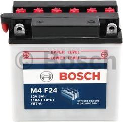 BOSCH 0 092 M4F 240 - Starter Battery xparts.lv