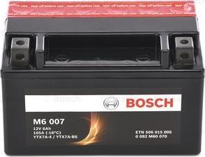 BOSCH 0 092 M60 070 - Starter Battery xparts.lv
