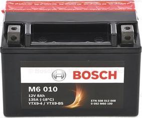 BOSCH 0 092 M60 100 - Стартерная аккумуляторная батарея, АКБ xparts.lv