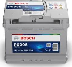 BOSCH 0 092 P00 050 - Startera akumulatoru baterija xparts.lv
