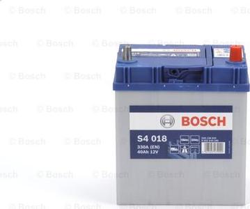 BOSCH 0 092 S40 180 - Стартерная аккумуляторная батарея, АКБ xparts.lv