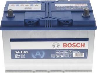 BOSCH 0 092 S4E 420 - Стартерная аккумуляторная батарея, АКБ xparts.lv
