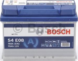 BOSCH 0 092 S4E 081 - Стартерная аккумуляторная батарея, АКБ xparts.lv