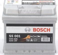 BOSCH 0 092 S50 010 - Стартерная аккумуляторная батарея, АКБ xparts.lv