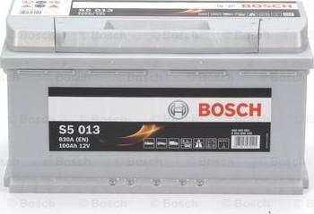 BOSCH 0 092 S50 130 - Стартерная аккумуляторная батарея, АКБ xparts.lv