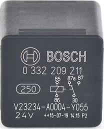 BOSCH 0 332 209 211 - Multifunctional Relay xparts.lv