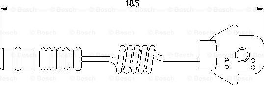 BOSCH 1 987 474 963 - Indikators, Bremžu uzliku nodilums xparts.lv