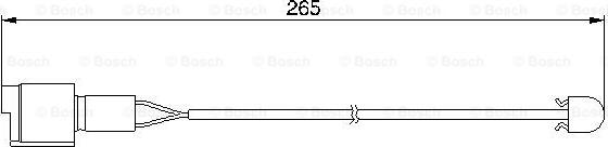 BOSCH 1 987 474 904 - Indikators, Bremžu uzliku nodilums xparts.lv