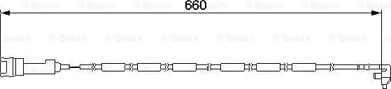 BOSCH 1 987 474 923 - Indikators, Bremžu uzliku nodilums xparts.lv