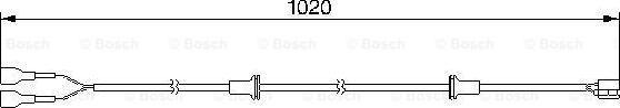 BOSCH 1 987 474 976 - Indikators, Bremžu uzliku nodilums xparts.lv