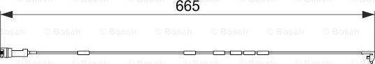 BOSCH 1 987 474 580 - Indikators, Bremžu uzliku nodilums xparts.lv