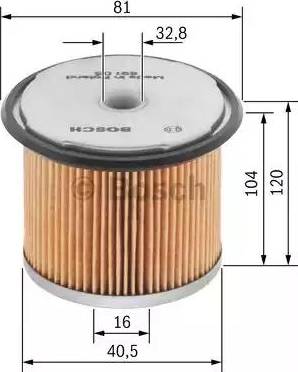 BOSCH 1 457 429 165 - Hydraulic Filter, steering system xparts.lv