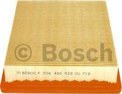 BOSCH F026400025 - Air Filter xparts.lv