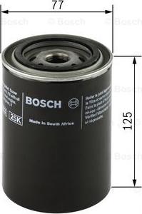 BOSCH F 026 400 392 - Air Filter xparts.lv