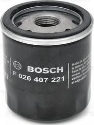 BOSCH F 026 407 221 - Oil Filter xparts.lv