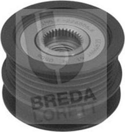 Breda Lorett RLA3158 - Pulley, alternator, freewheel clutch xparts.lv